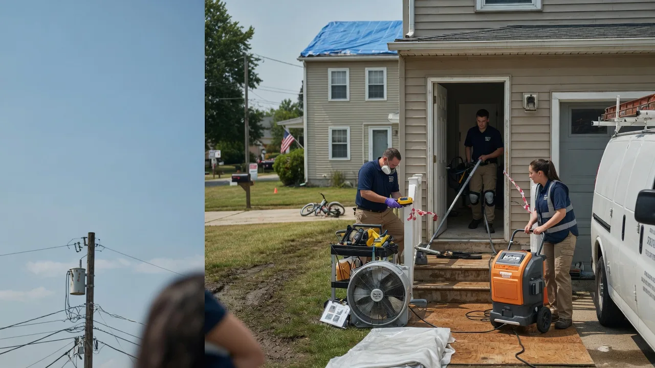 Water Damage Repair in Foxburg, PA near me